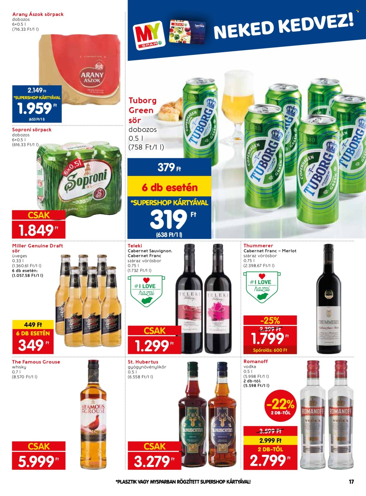 SPAR akciós újságok - 2024.02.15 - 2024.02.21. Oldal 17