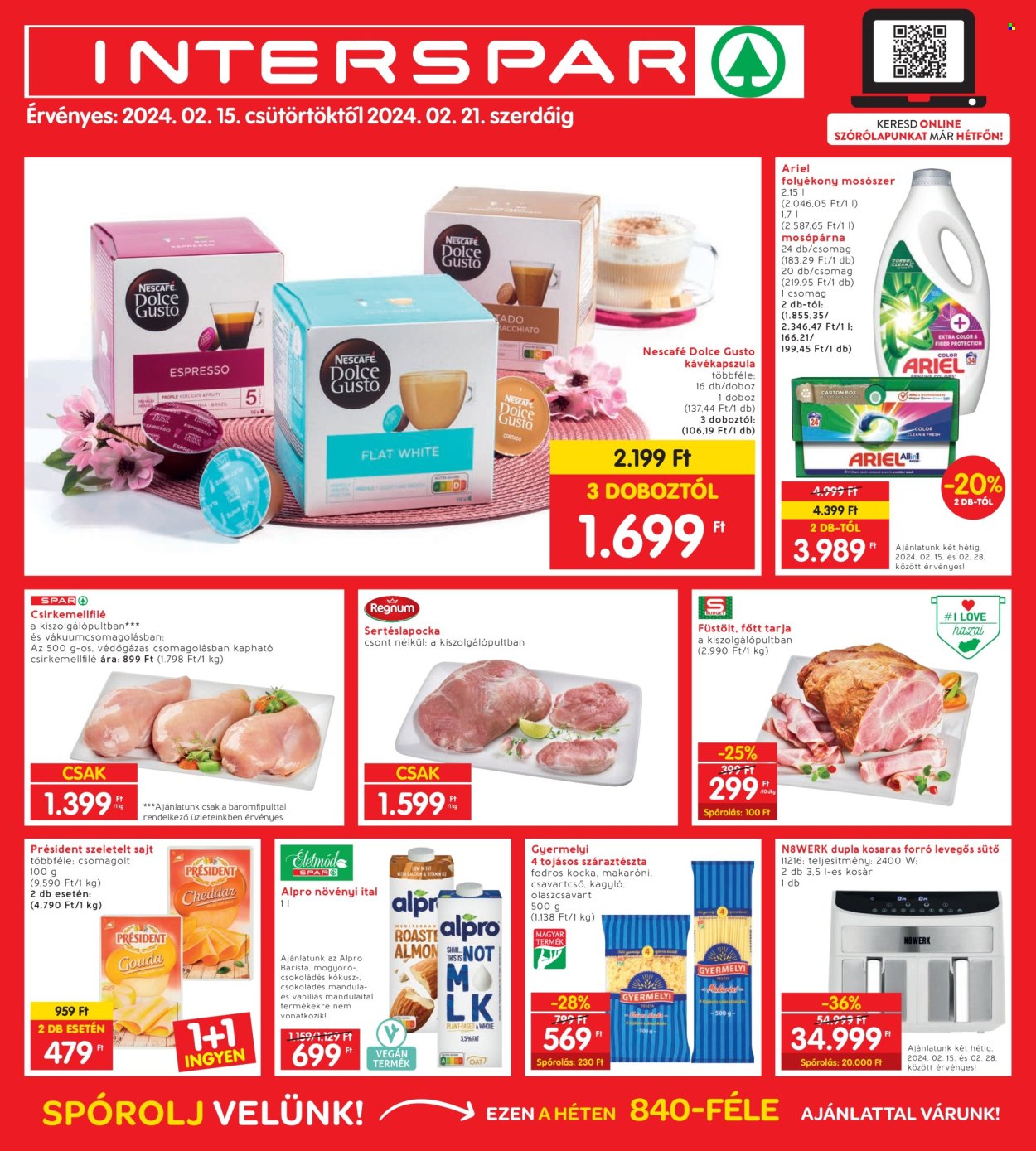 INTERSPAR akciós újságok - 2024.02.15 - 2024.02.21. Oldal 1