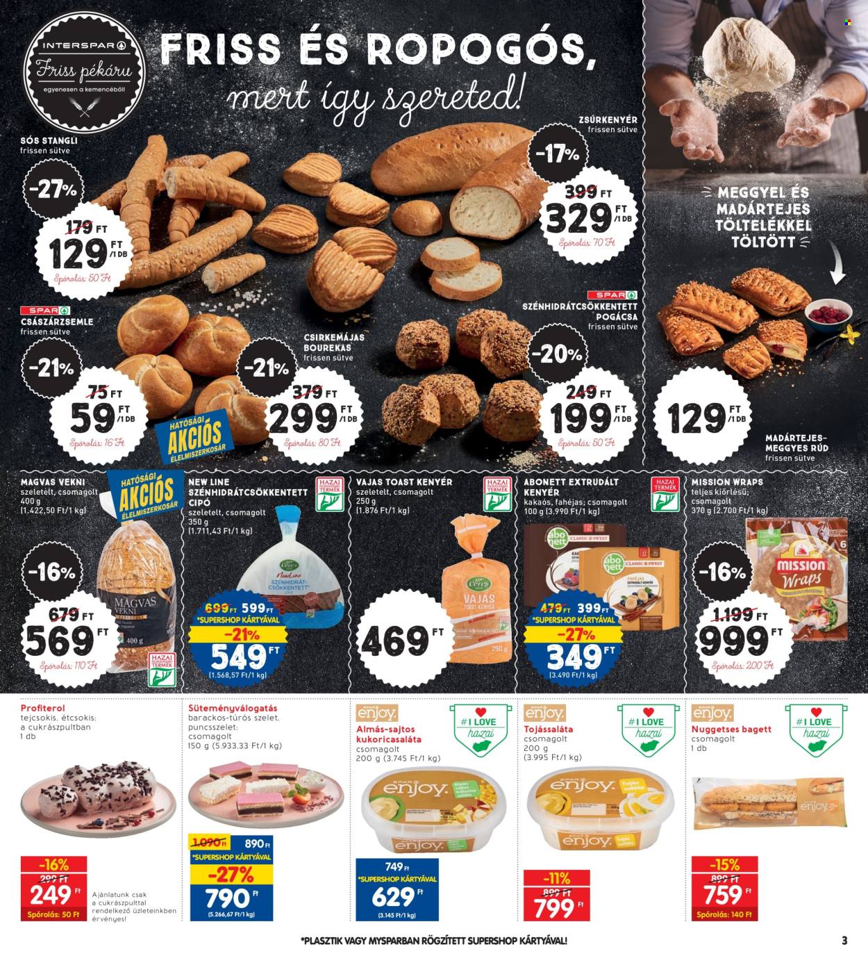 INTERSPAR akciós újságok - 2024.02.15 - 2024.02.21. Oldal 3