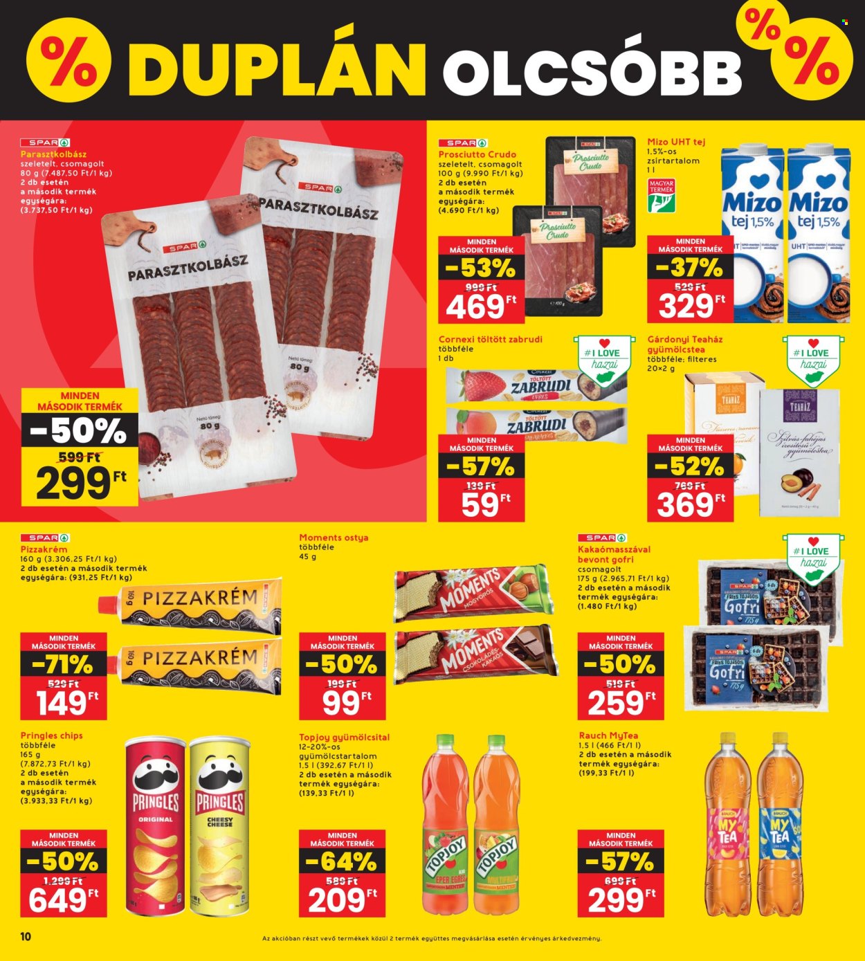 INTERSPAR akciós újságok - 2024.02.15 - 2024.02.21. Oldal 10