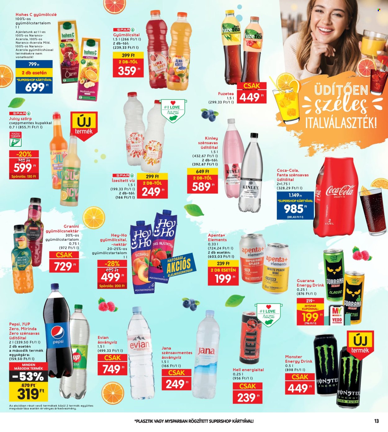 INTERSPAR akciós újságok - 2024.02.15 - 2024.02.21. Oldal 13