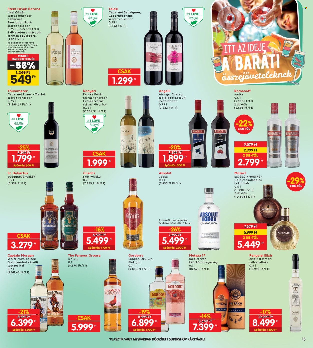INTERSPAR akciós újságok - 2024.02.15 - 2024.02.21. Oldal 15