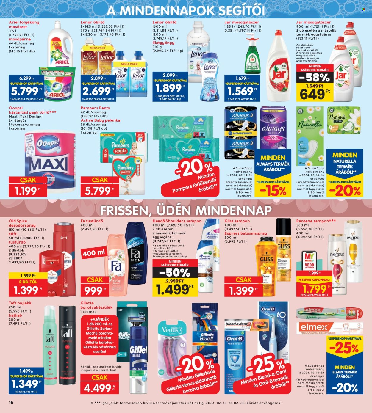 INTERSPAR akciós újságok - 2024.02.15 - 2024.02.21. Oldal 16