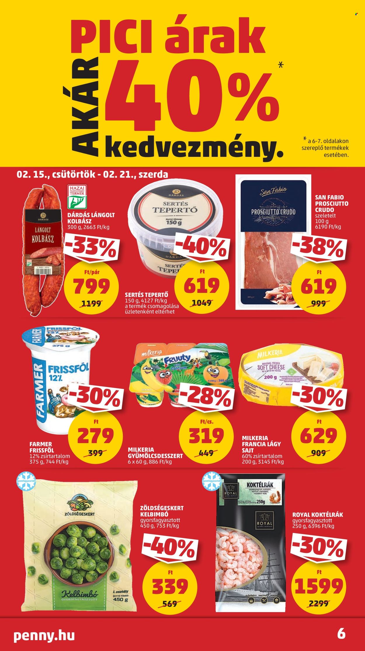 Penny Market akciós újságok - 2024.02.15 - 2024.02.21. Oldal 8