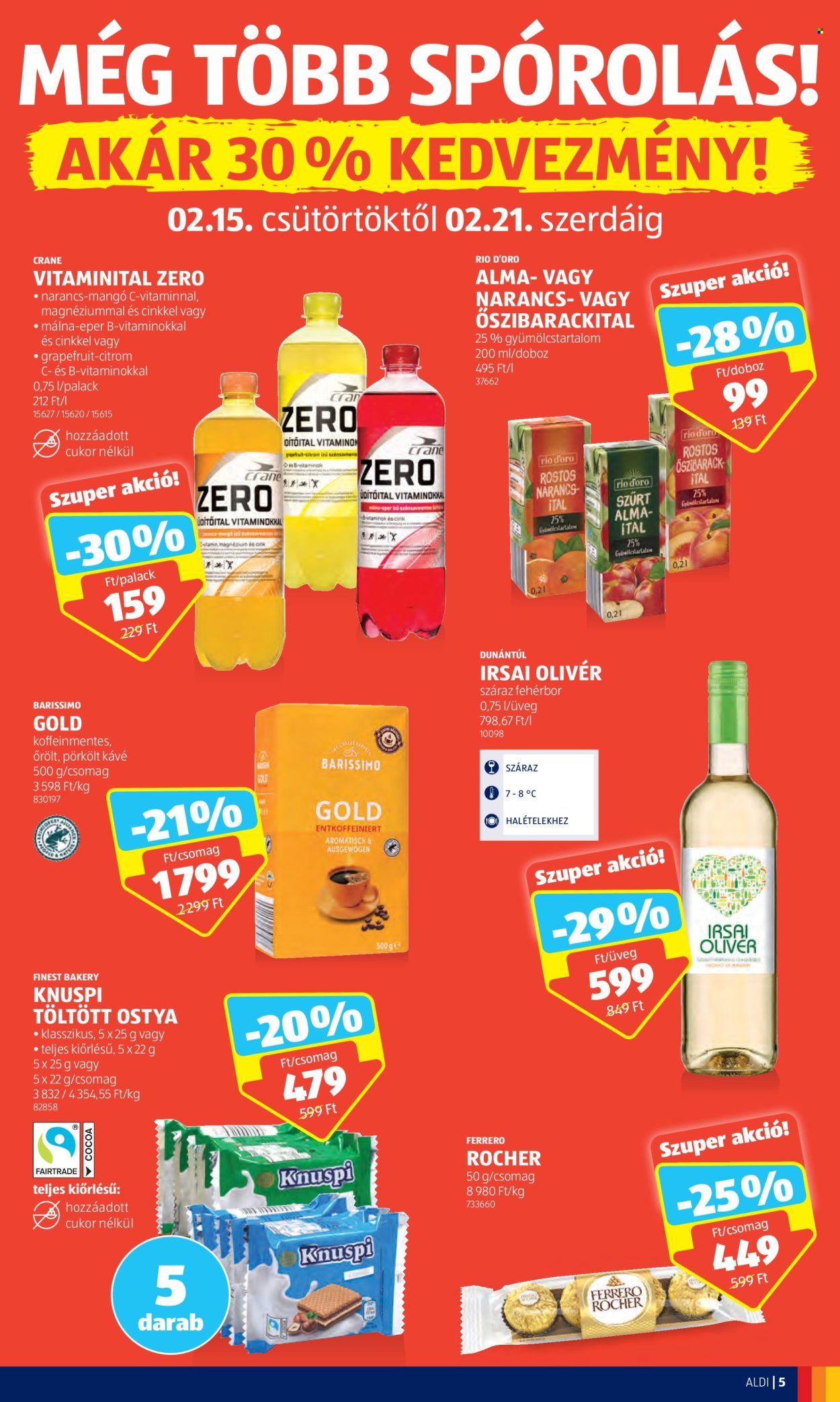 Aldi akciós újságok - 2024.02.15 - 2024.02.21. Oldal 5