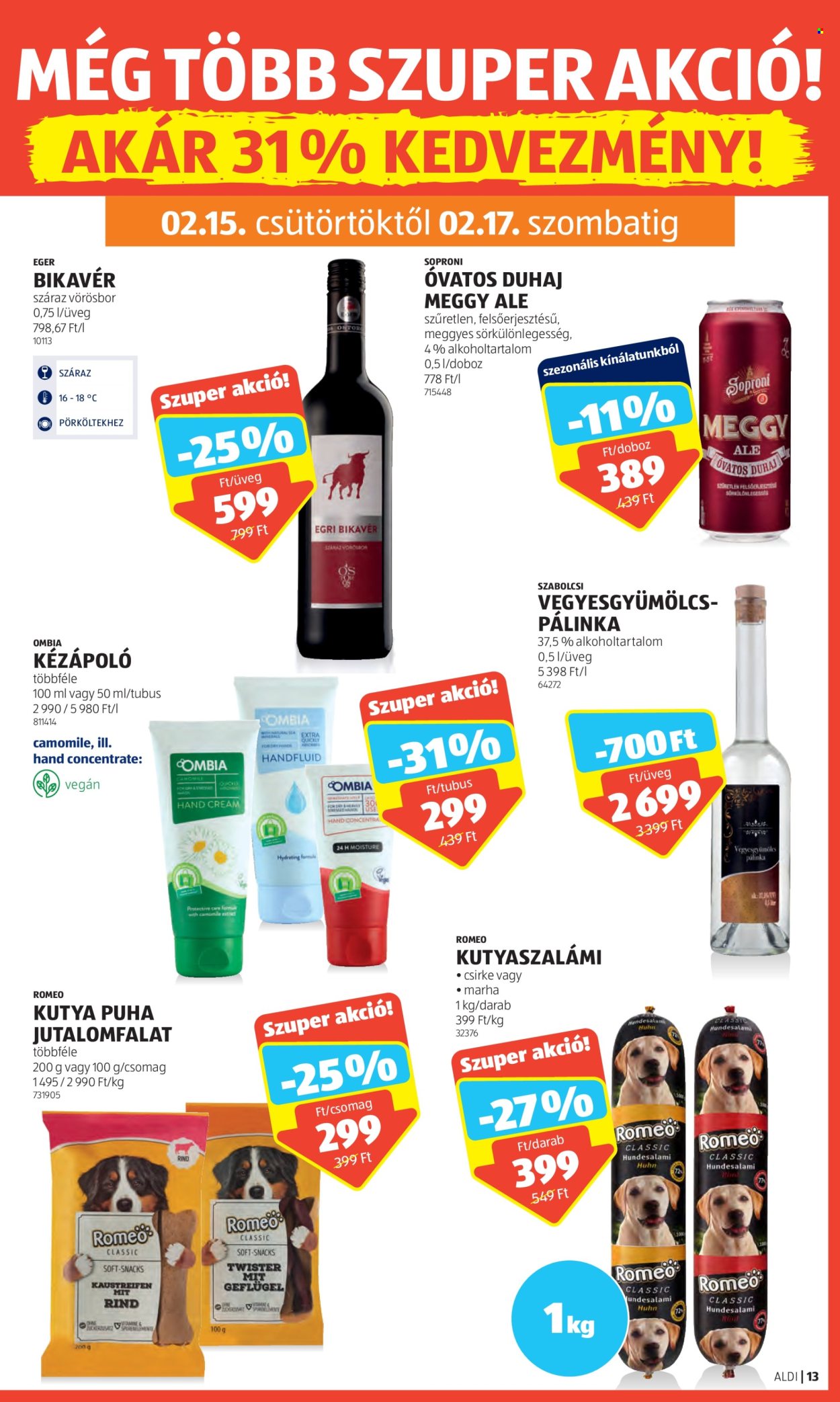 Aldi akciós újságok - 2024.02.15 - 2024.02.21. Oldal 15