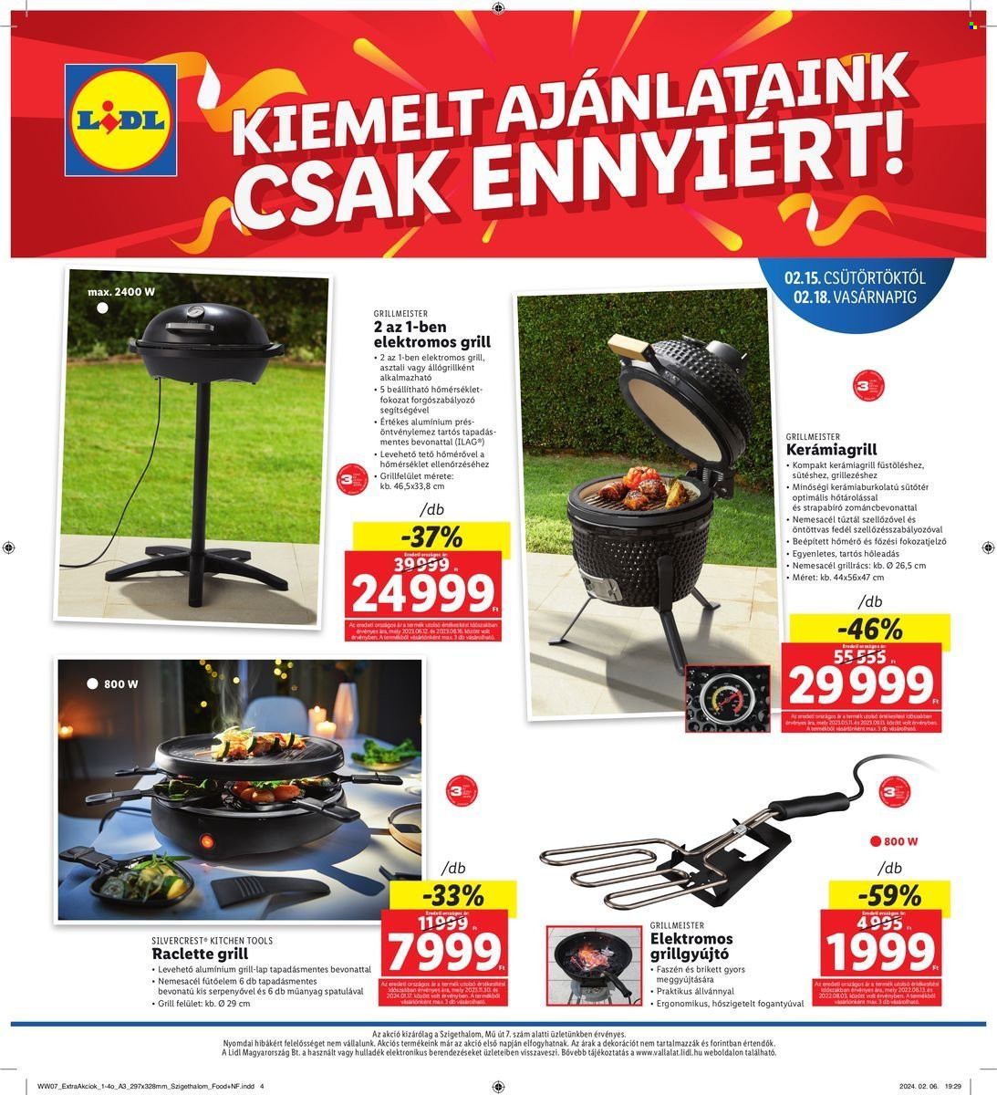 Lidl akciós újságok - 2024.02.15 - 2024.02.18. Oldal 4