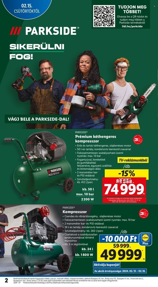 Lidl akciós újságok. Oldal 2