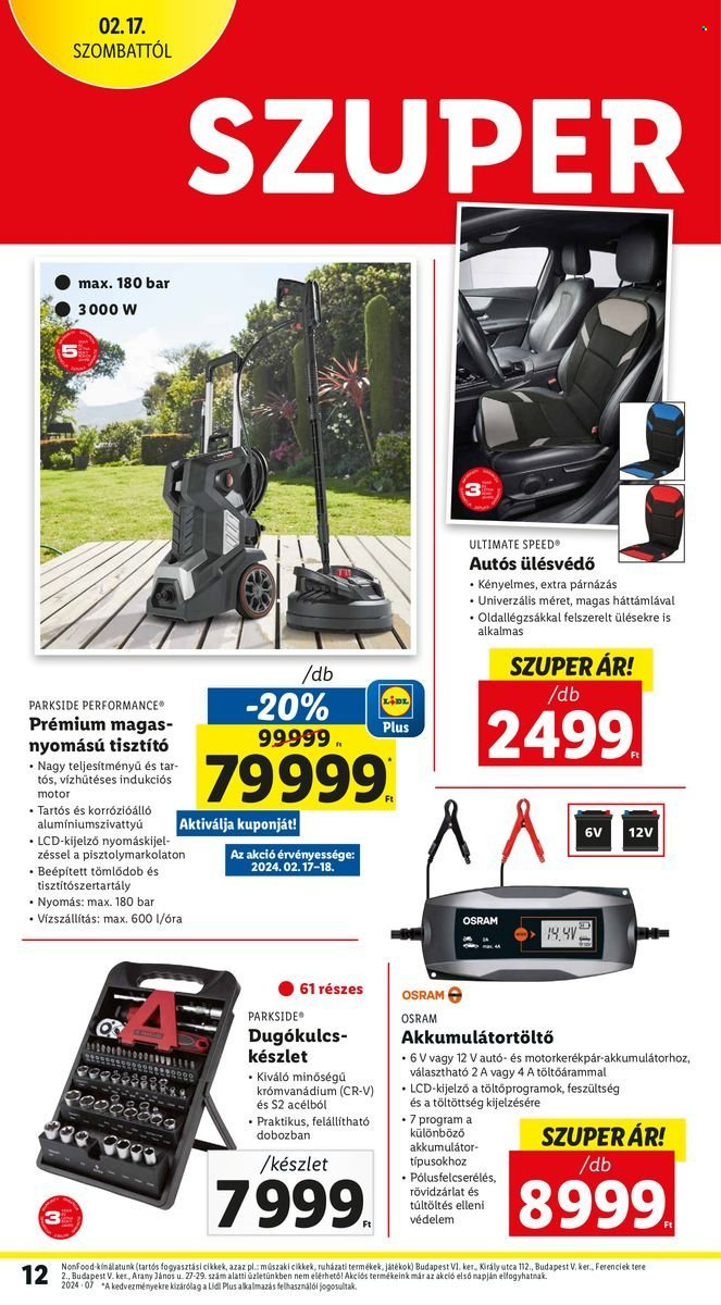 Lidl akciós újságok. Oldal 12