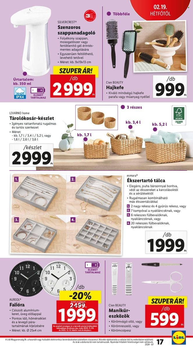 Lidl akciós újságok. Oldal 17