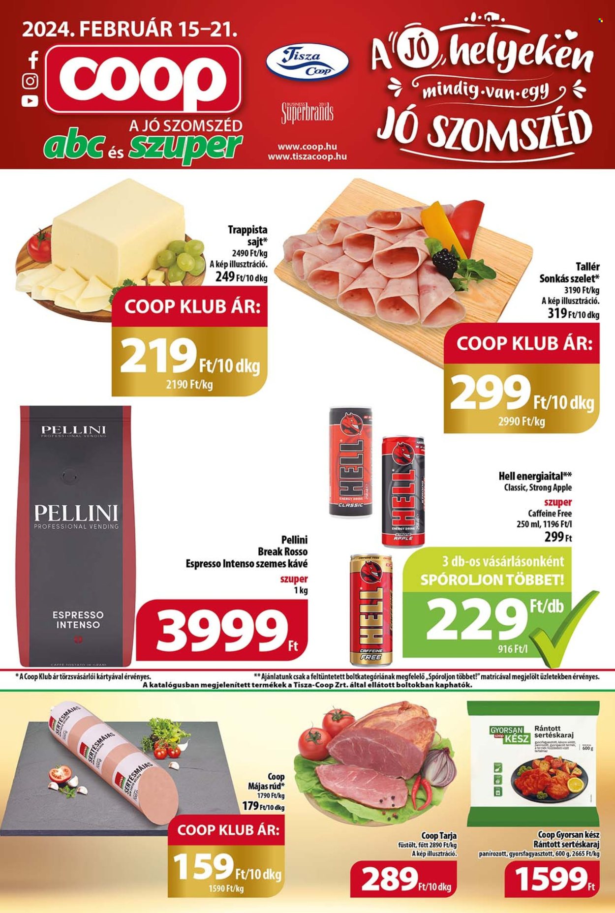 Coop akciós újságok - 2024.02.15 - 2024.02.21. Oldal 1