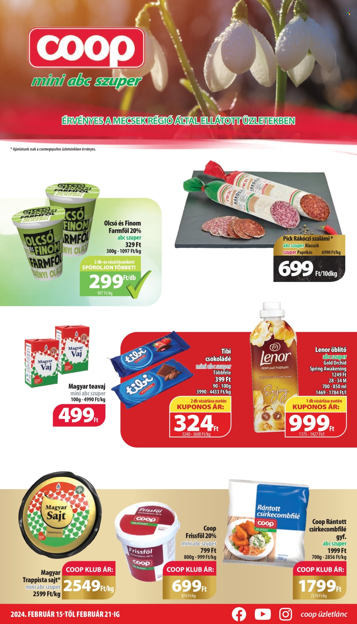 Coop akciós újságok - 2024.02.15 - 2024.02.21. Oldal 1