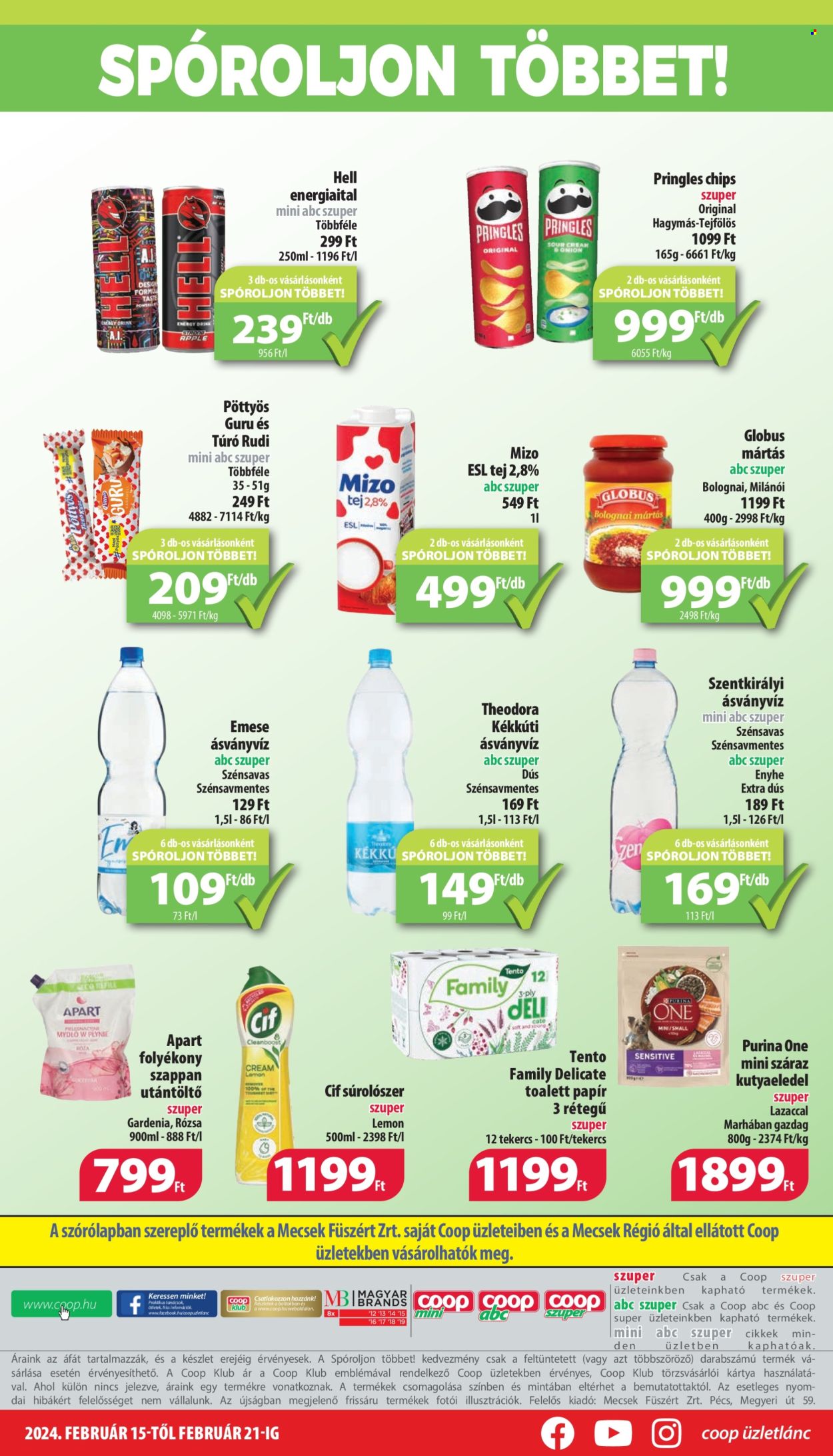 Coop akciós újságok - 2024.02.15 - 2024.02.21. Oldal 8