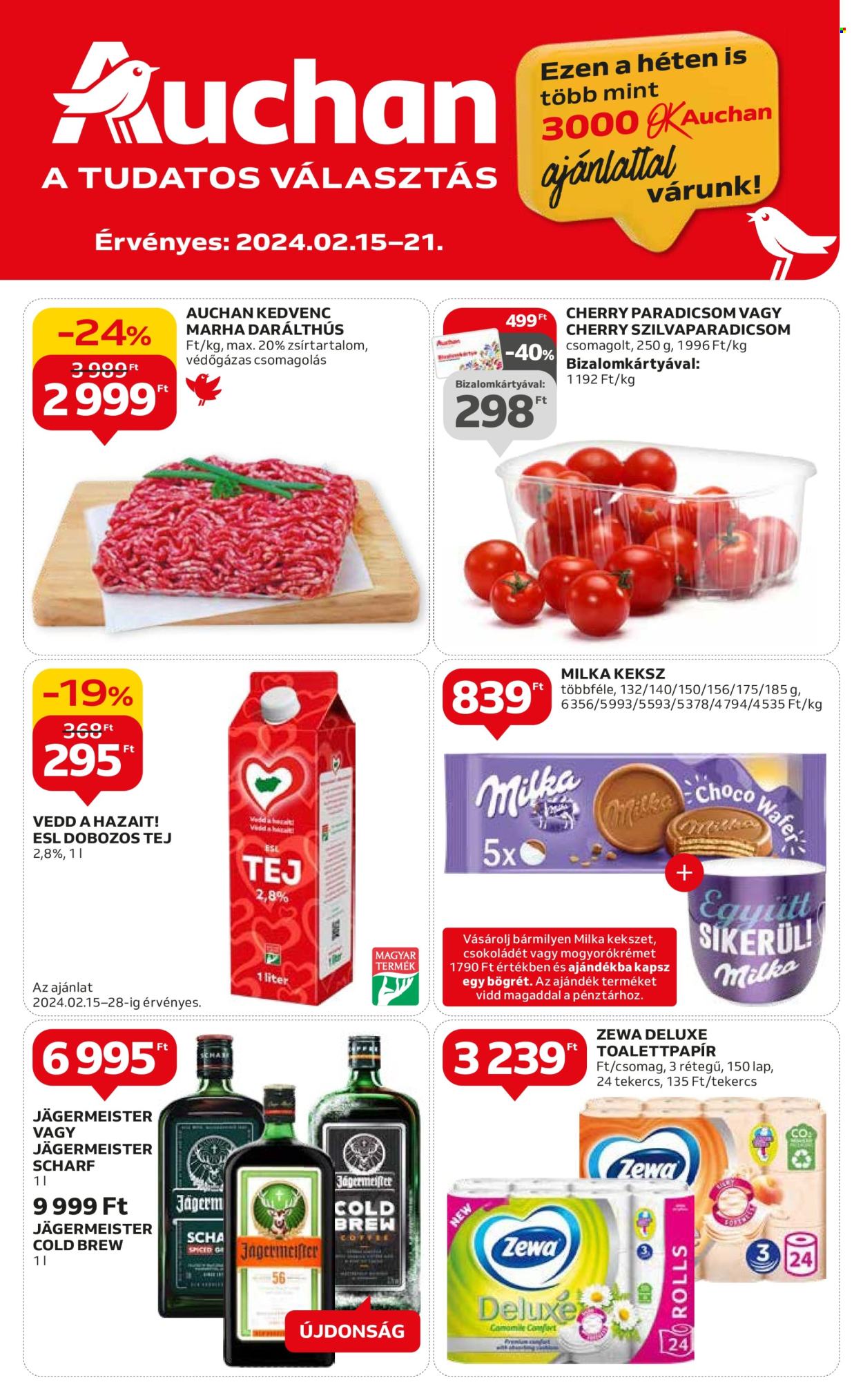 Auchan akciós újságok - 2024.02.15 - 2024.02.21. Oldal 1