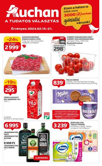 Újság Auchan - 2024.02.15 - 2024.02.21.
