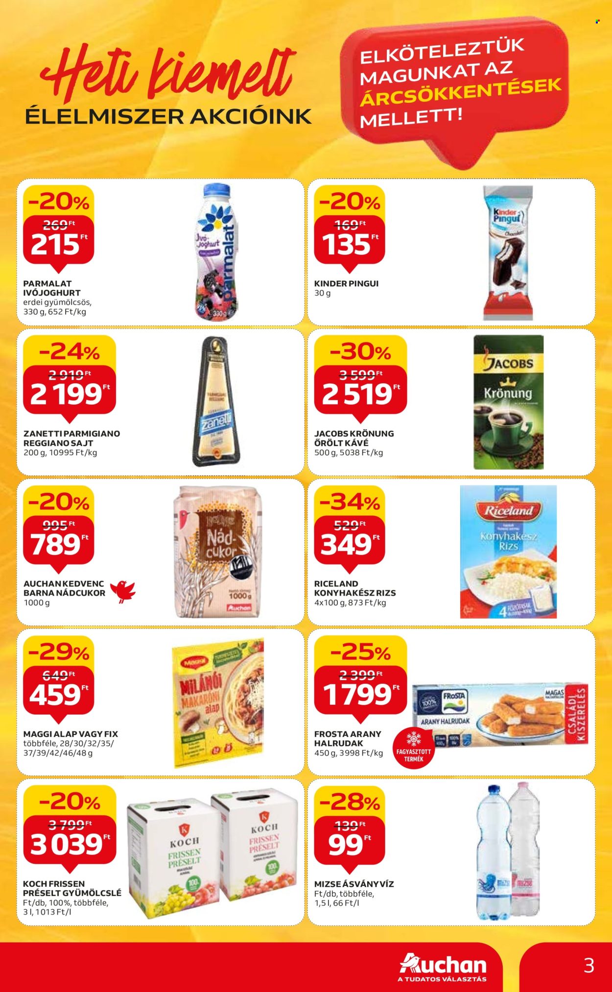 Auchan akciós újságok - 2024.02.15 - 2024.02.21. Oldal 3