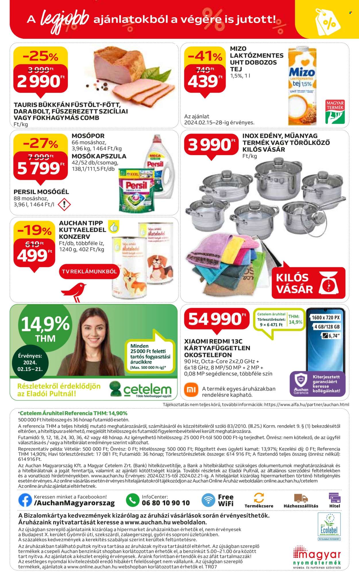 Auchan akciós újságok - 2024.02.15 - 2024.02.21. Oldal 34