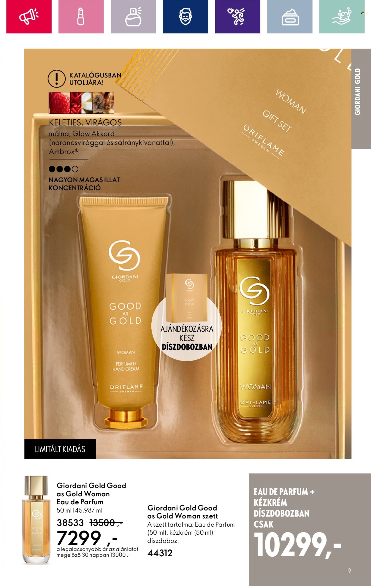 Oriflame akciós újságok - 2024.02.13 - 2024.03.04. Oldal 9
