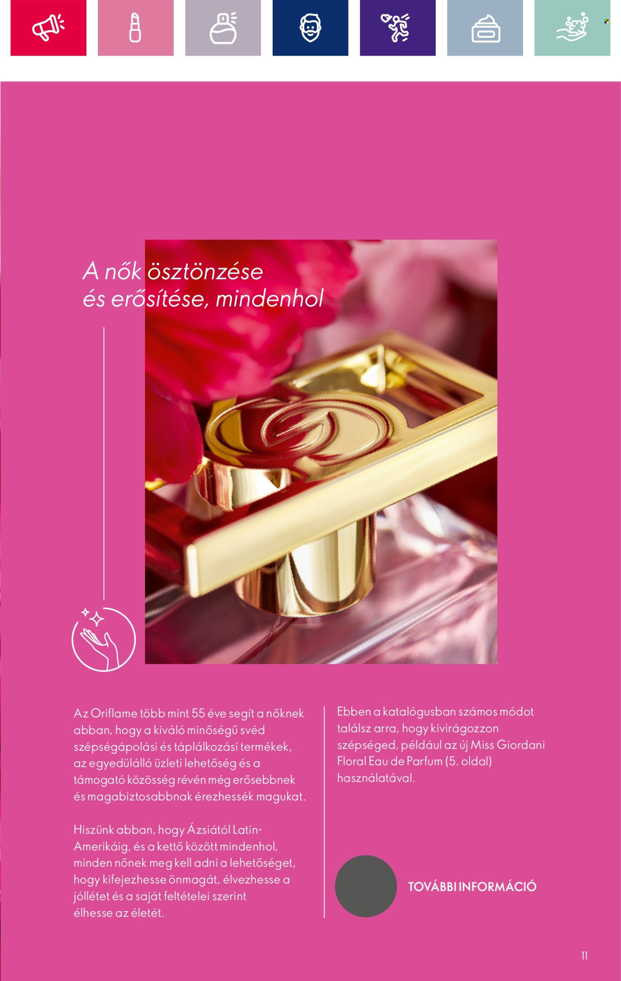 Oriflame akciós újságok - 2024.02.13 - 2024.03.04. Oldal 11