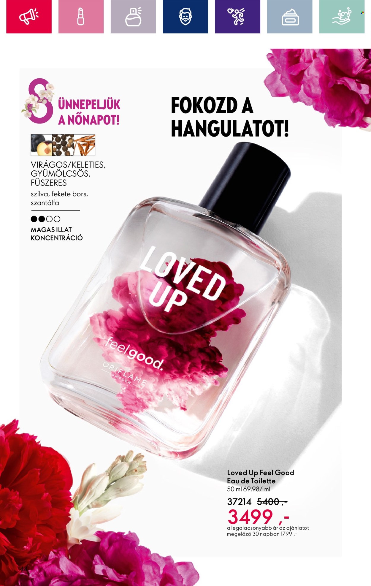 Oriflame akciós újságok - 2024.02.13 - 2024.03.04. Oldal 44