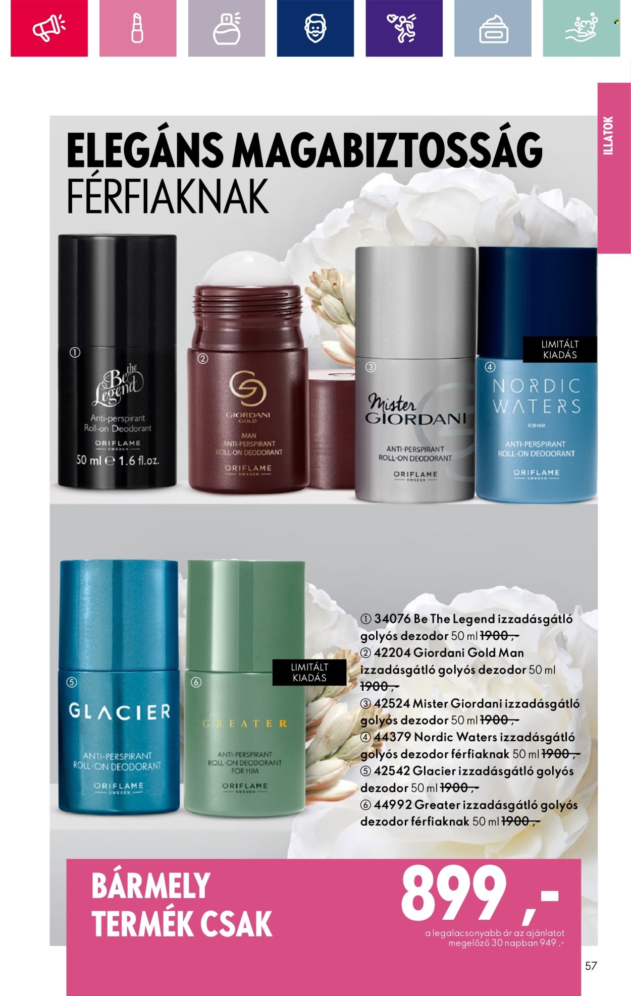 Oriflame akciós újságok - 2024.02.13 - 2024.03.04. Oldal 57