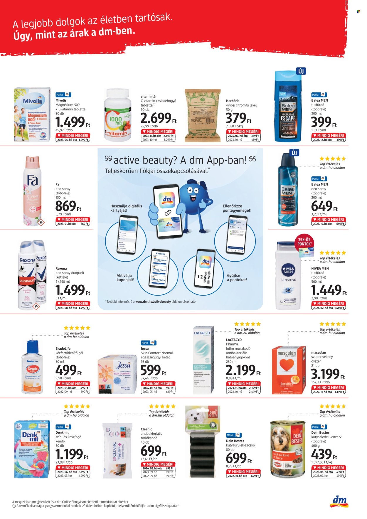 dm drogerie markt akciós újságok. Oldal 3