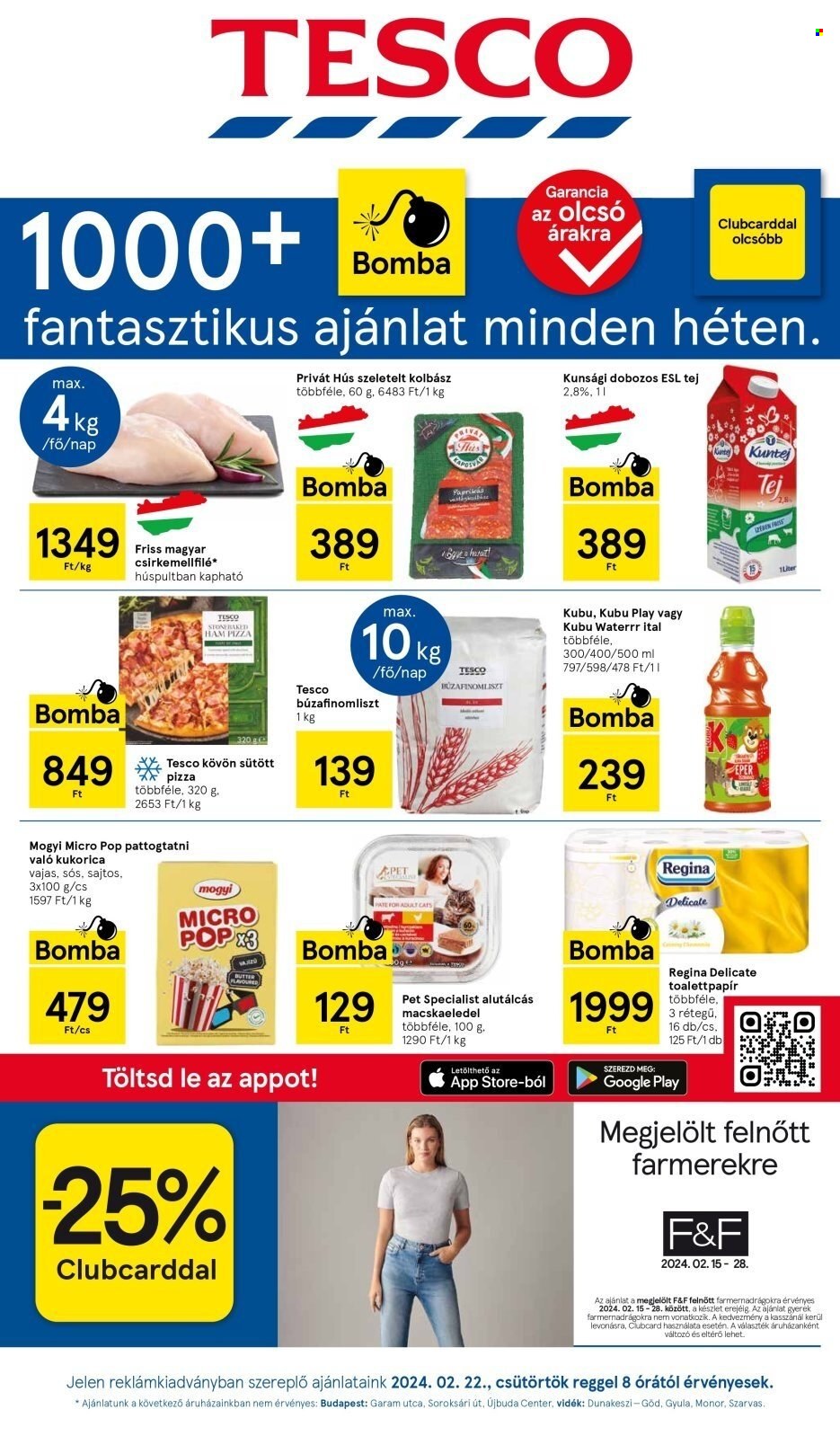 TESCO akciós újságok - 2024.02.22 - 2024.02.28. Oldal 1