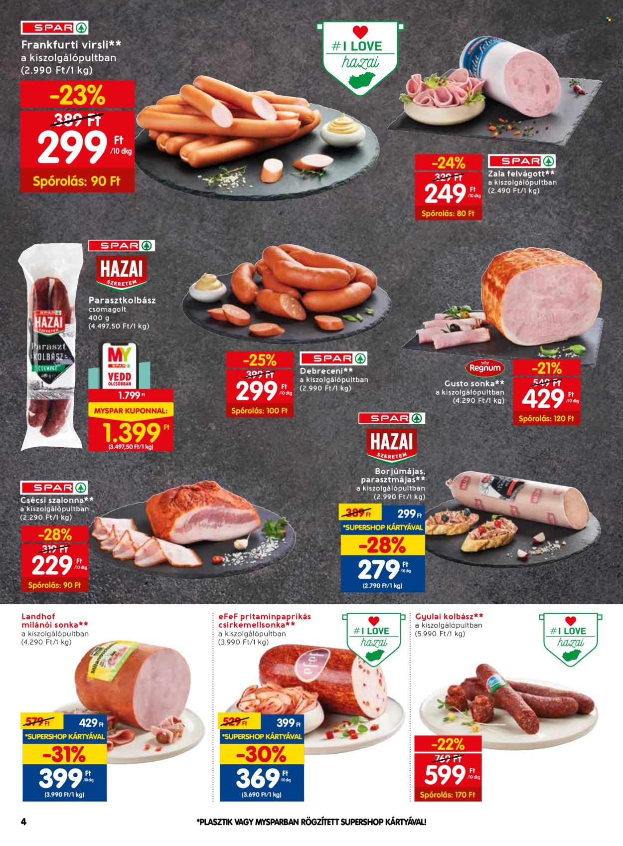 SPAR akciós újságok - 2024.02.22 - 2024.02.28. Oldal 4
