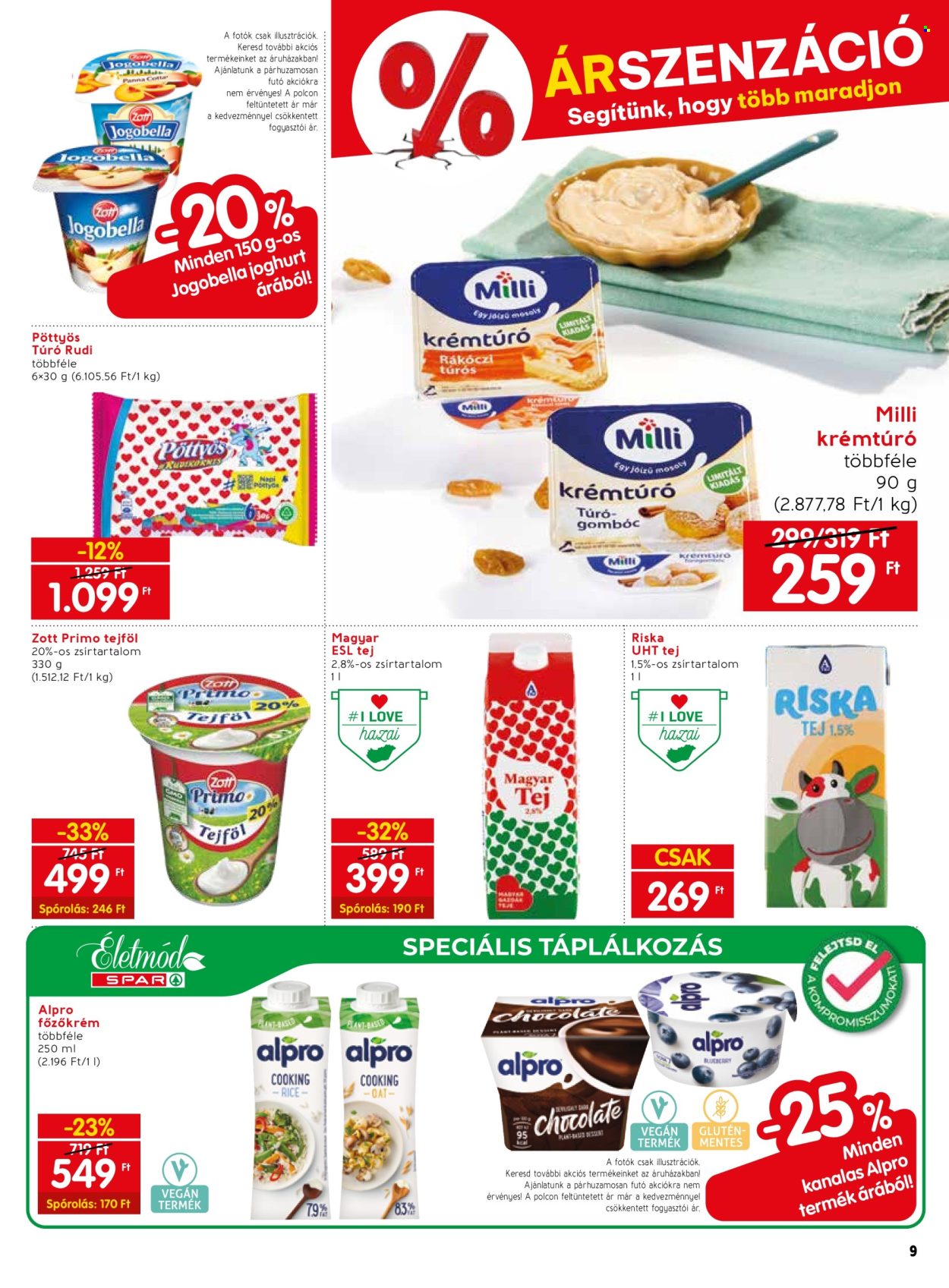 SPAR akciós újságok - 2024.02.22 - 2024.02.28. Oldal 9