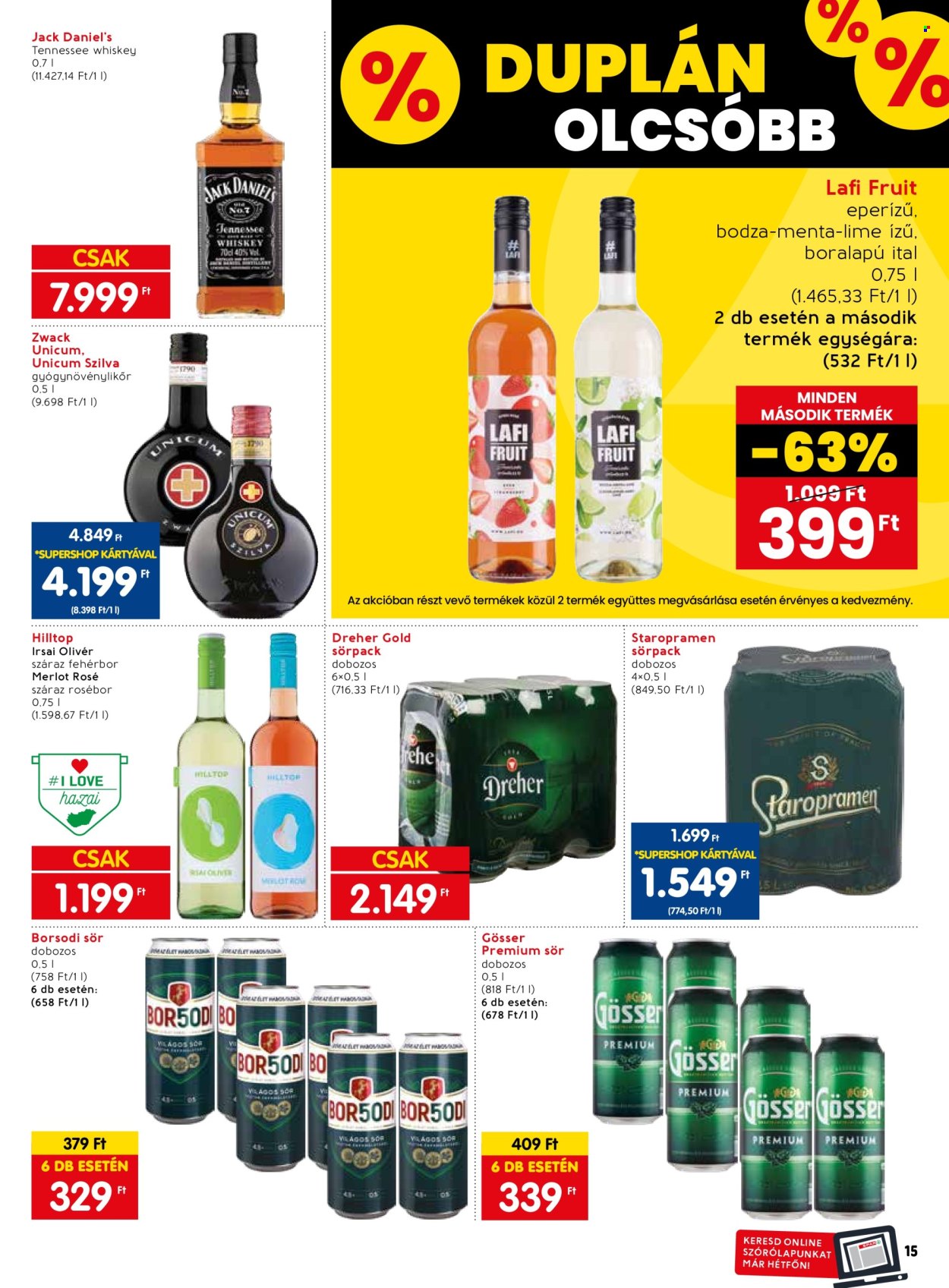 SPAR akciós újságok - 2024.02.22 - 2024.02.28. Oldal 15