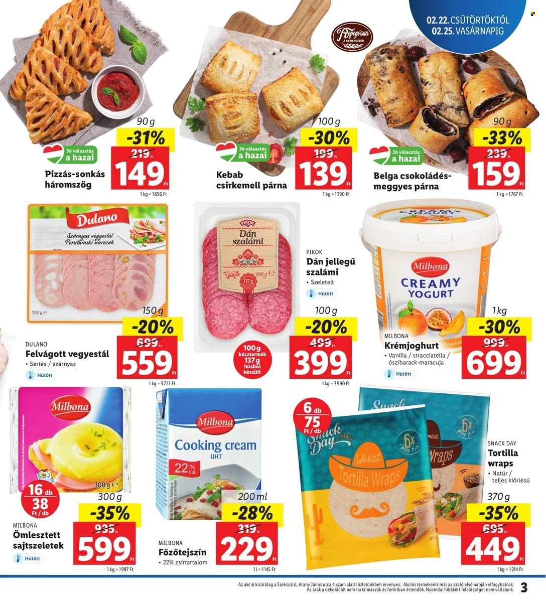 Lidl akciós újságok - 2024.02.22 - 2024.02.25. Oldal 3