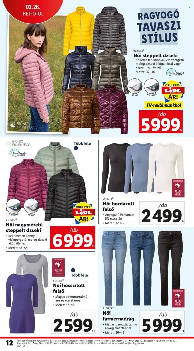 Lidl akciós újságok. Oldal 12