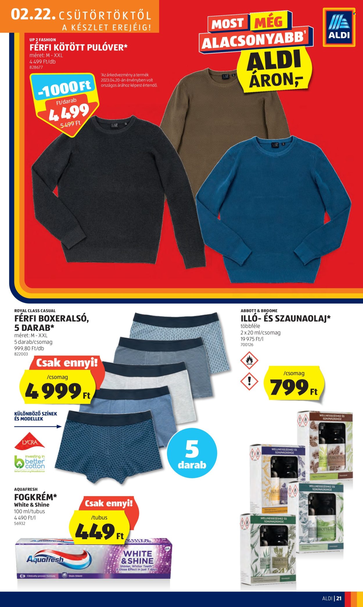 Aldi akciós újságok - 2024.02.22 - 2024.02.28. Oldal 23