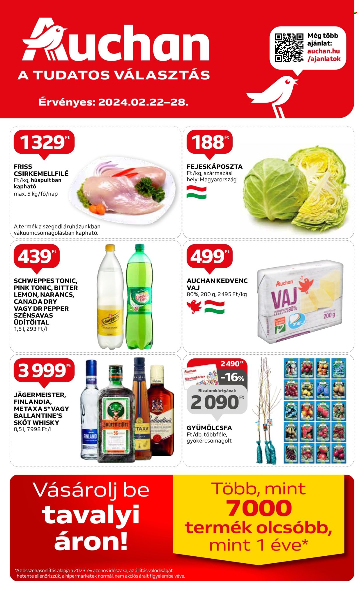 Auchan akciós újságok - 2024.02.22 - 2024.02.28. Oldal 1