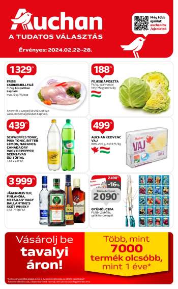 Újság Auchan - 2024.02.22 - 2024.02.28.