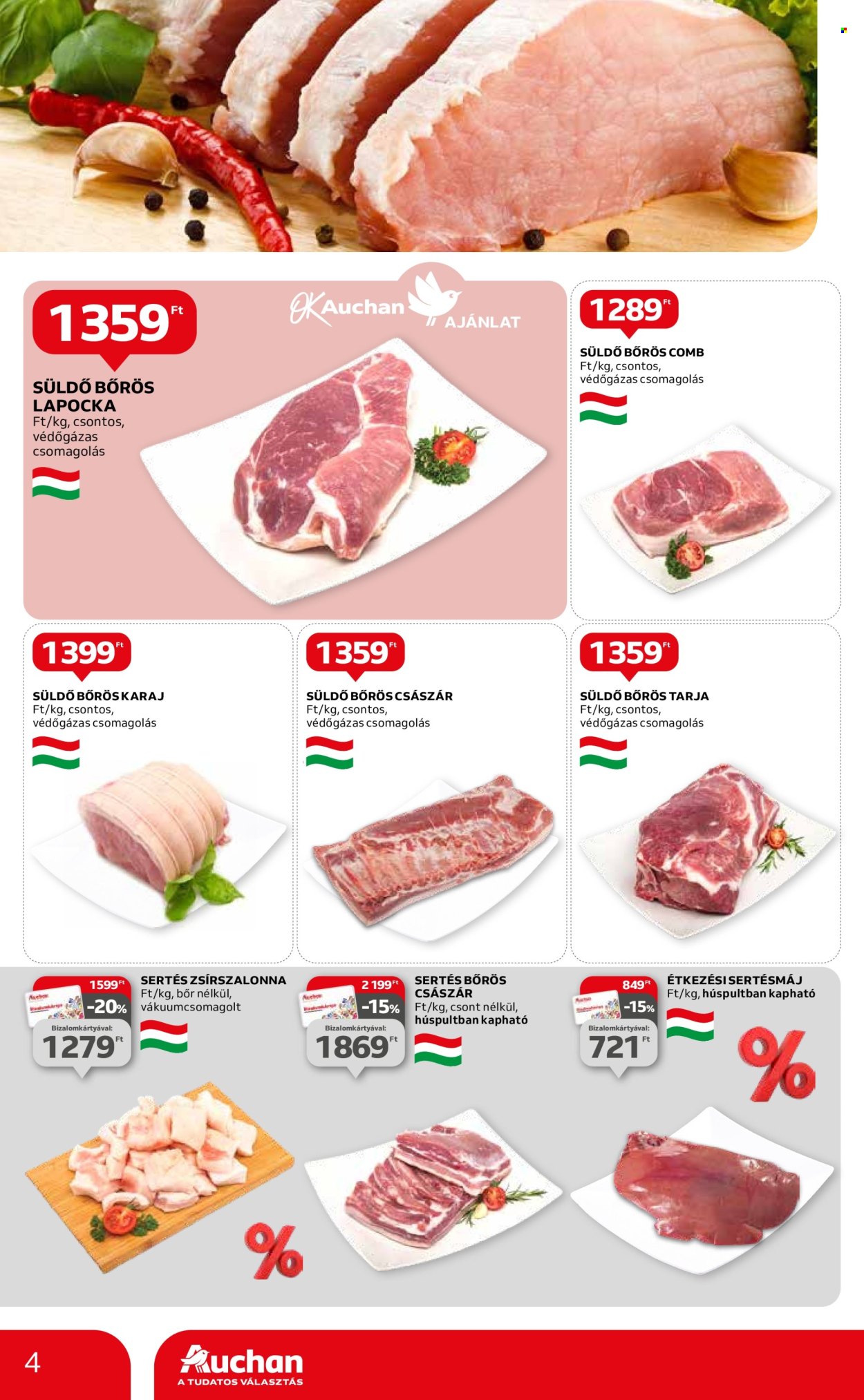 Auchan akciós újságok - 2024.02.22 - 2024.02.28. Oldal 4
