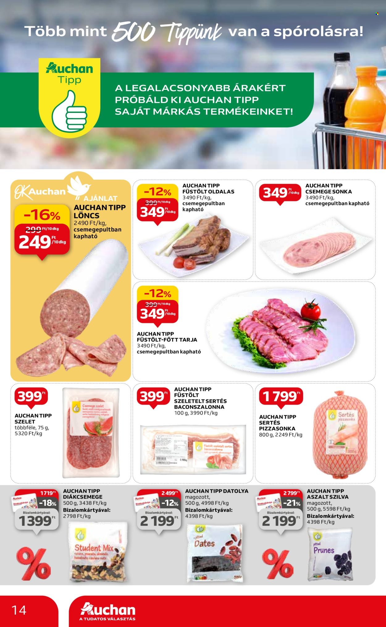 Auchan akciós újságok - 2024.02.22 - 2024.02.28. Oldal 14