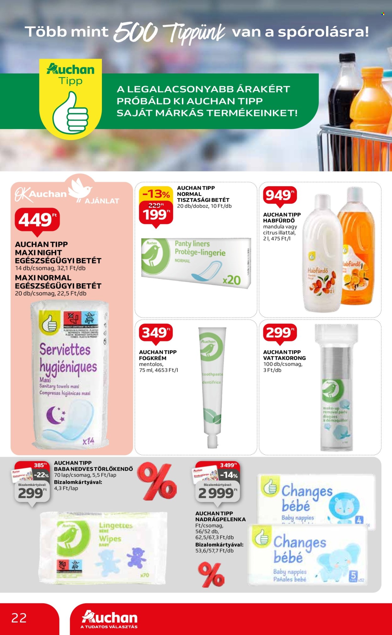 Auchan akciós újságok - 2024.02.22 - 2024.02.28. Oldal 22