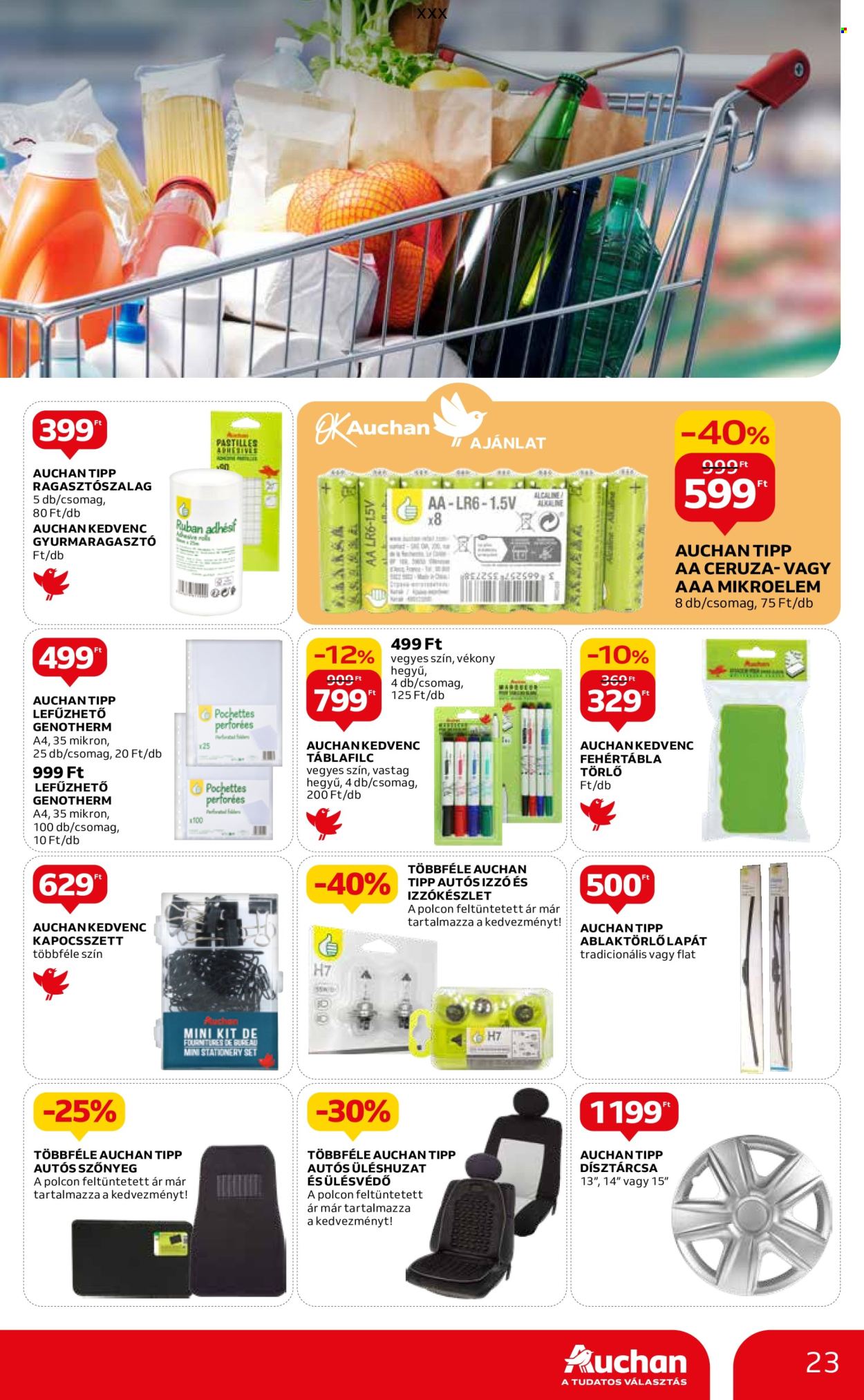 Auchan akciós újságok - 2024.02.22 - 2024.02.28. Oldal 23