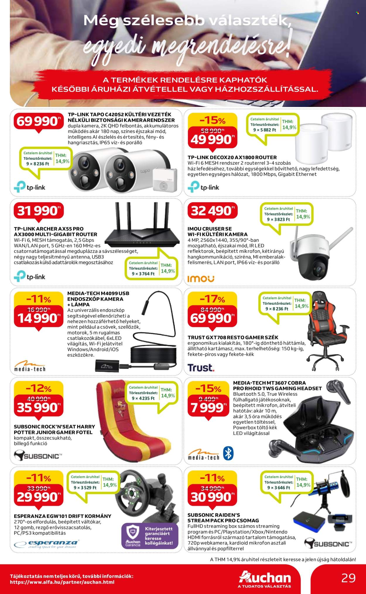 Auchan akciós újságok - 2024.02.22 - 2024.02.28. Oldal 29