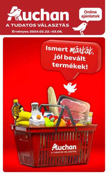 Újság Auchan - 2024.02.22 - 2024.03.06.