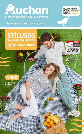 Újság Auchan - 2024.02.22 - 2024.03.06.