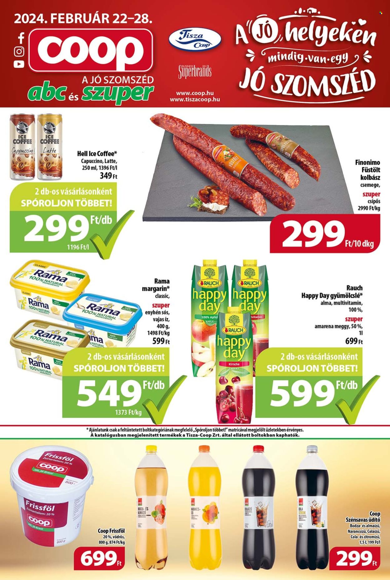 Coop akciós újságok - 2024.02.22 - 2024.02.28. Oldal 1