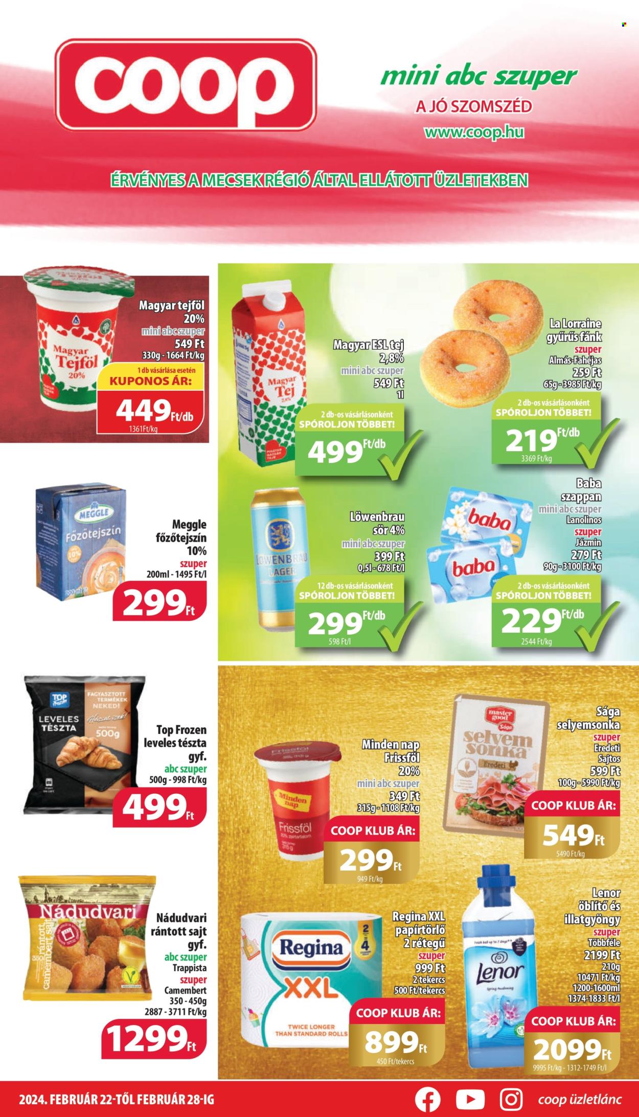 Coop akciós újságok - 2024.02.22 - 2024.02.28. Oldal 1