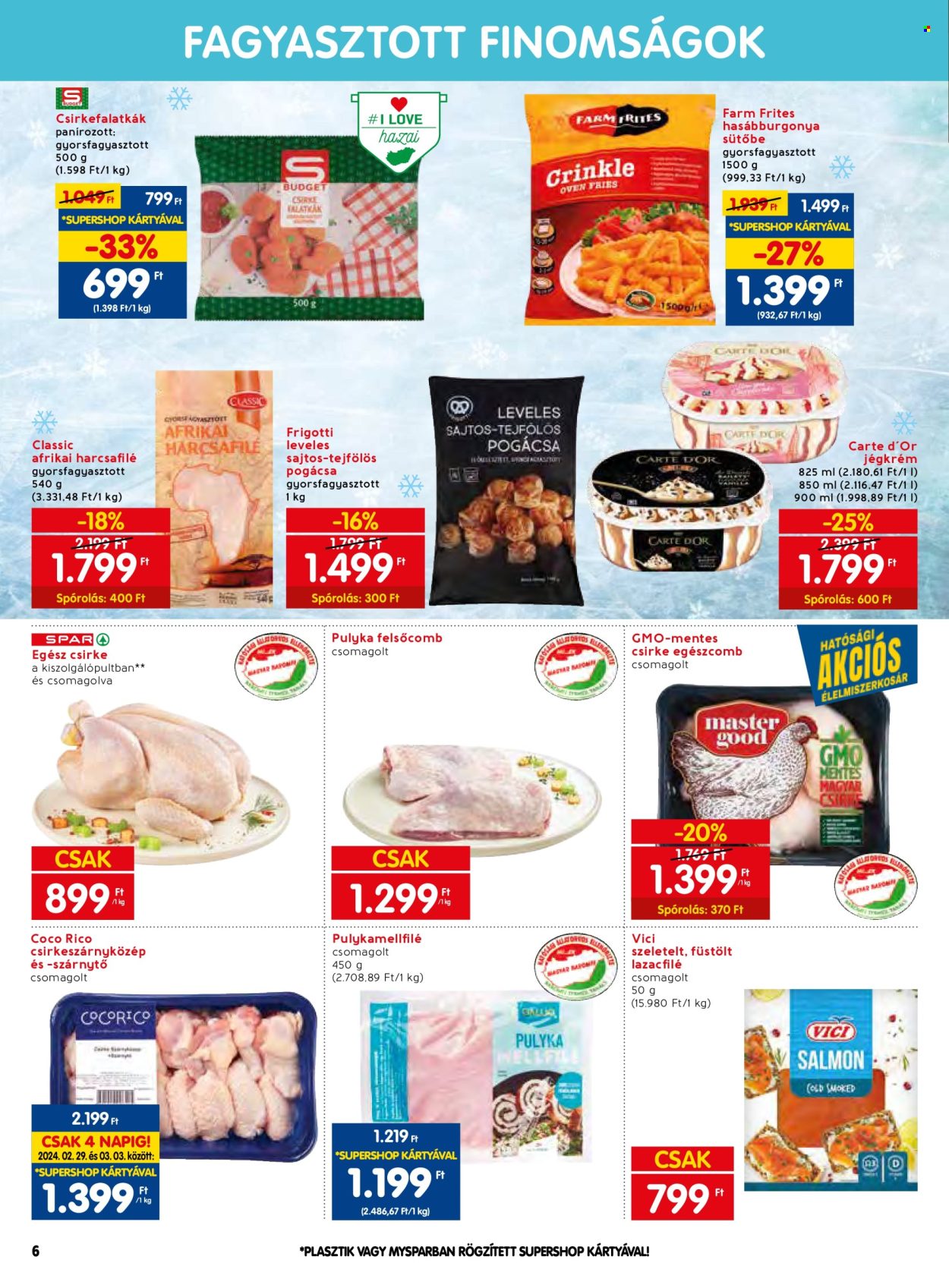 SPAR akciós újságok - 2024.02.29 - 2024.03.06. Oldal 6
