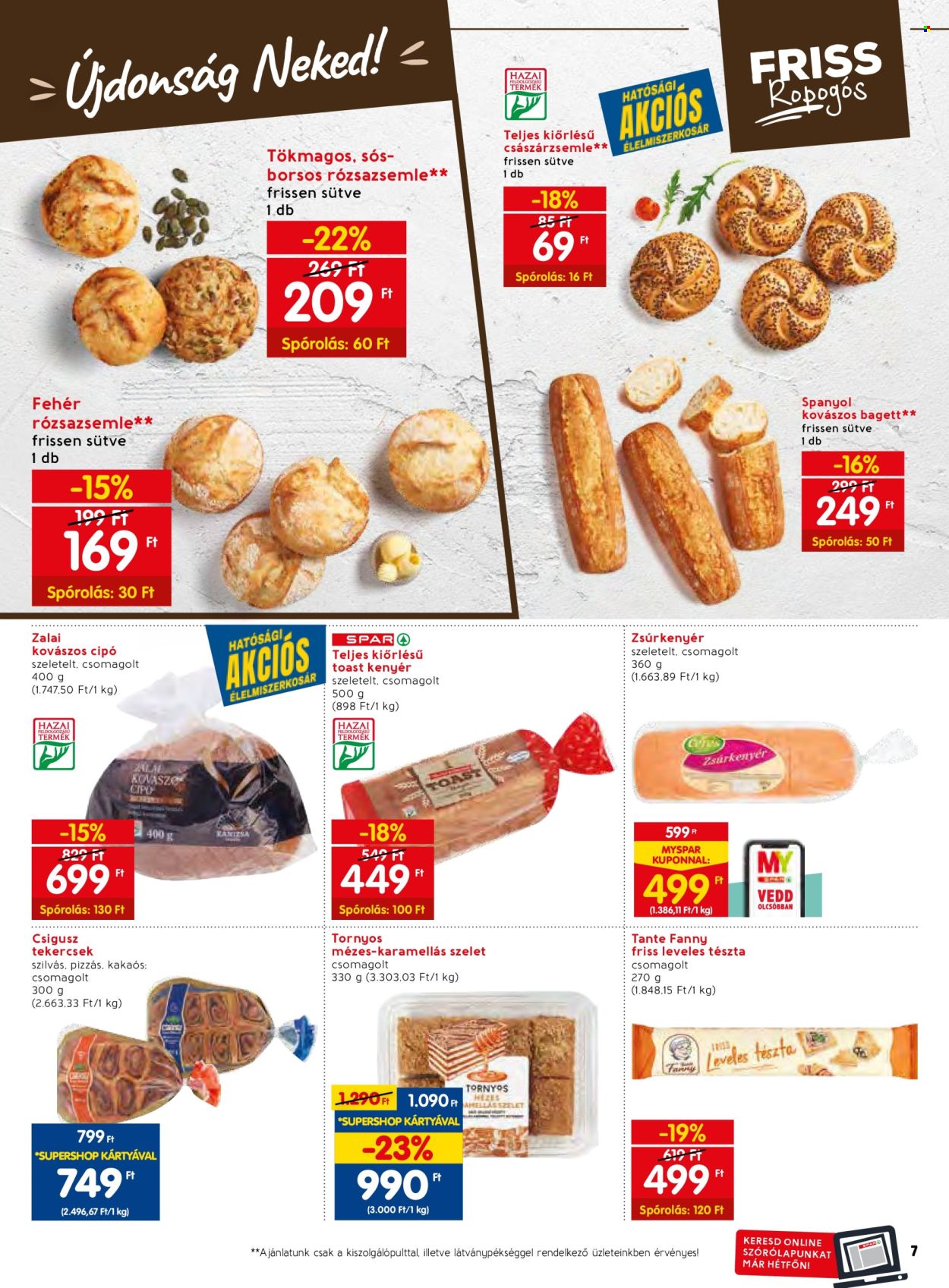 SPAR akciós újságok - 2024.02.29 - 2024.03.06. Oldal 7