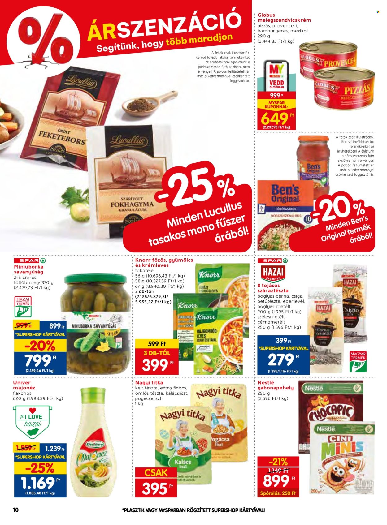 SPAR akciós újságok - 2024.02.29 - 2024.03.06. Oldal 10