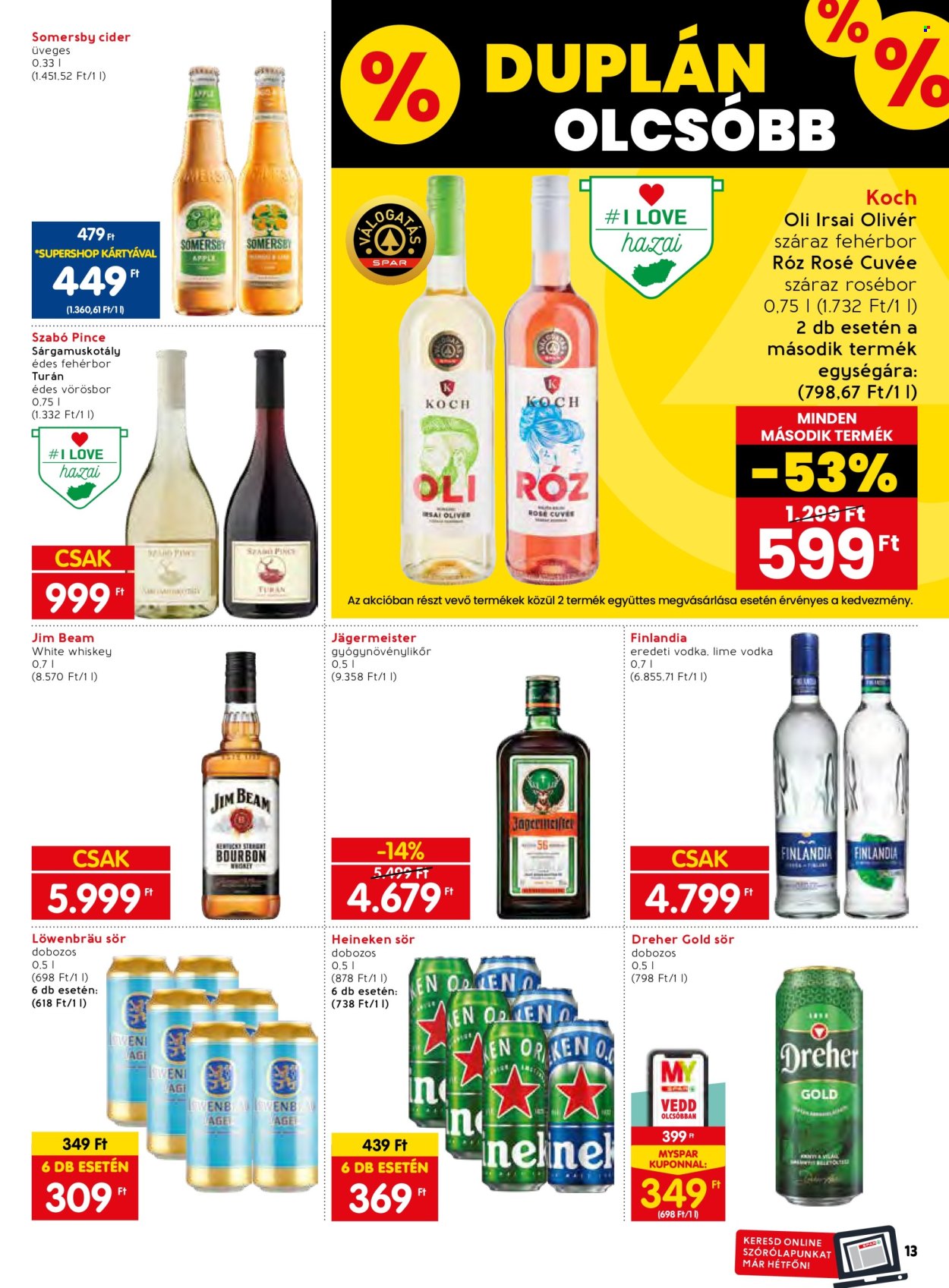 SPAR akciós újságok - 2024.02.29 - 2024.03.06. Oldal 13