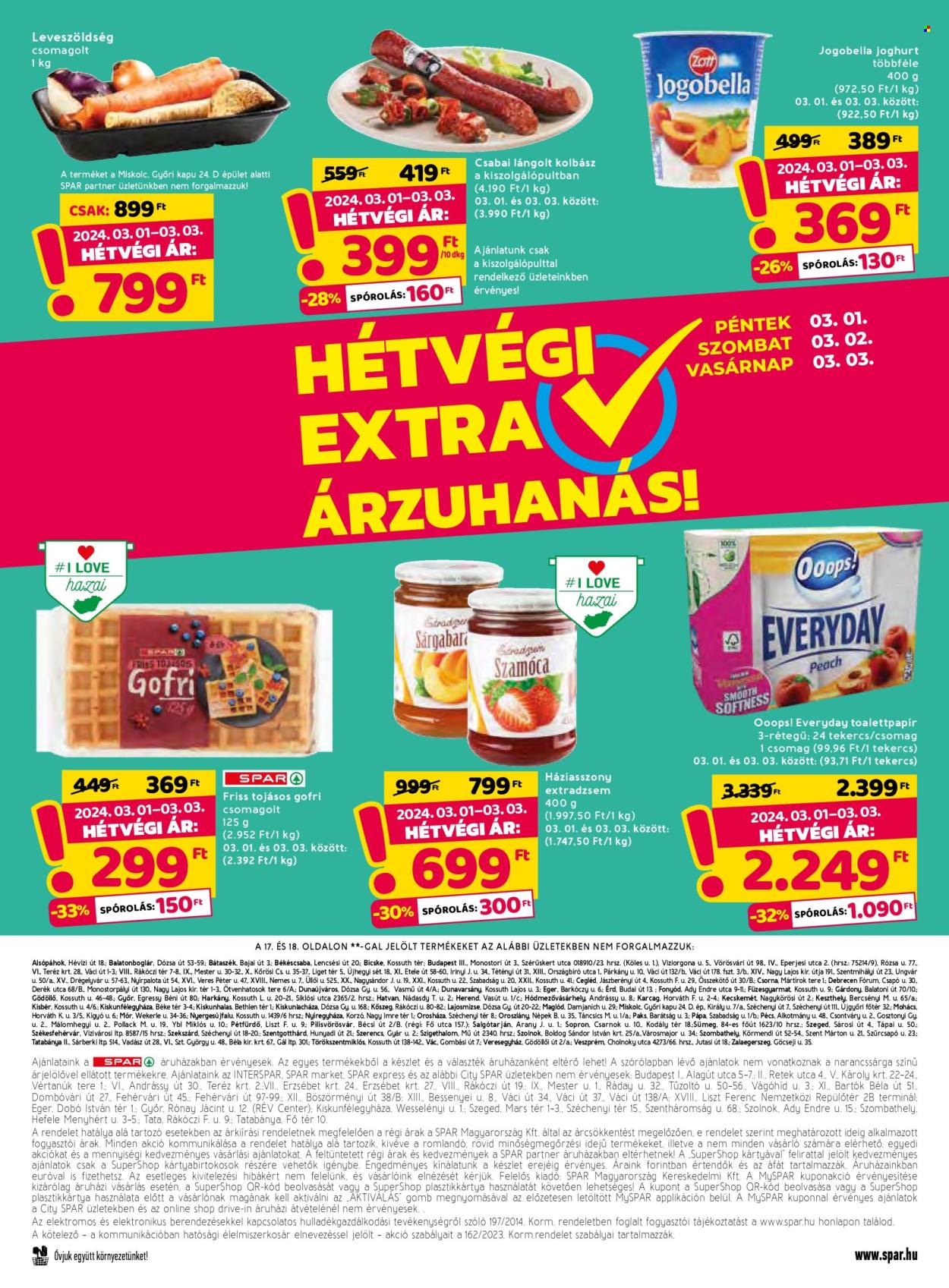 SPAR akciós újságok - 2024.02.29 - 2024.03.06. Oldal 20