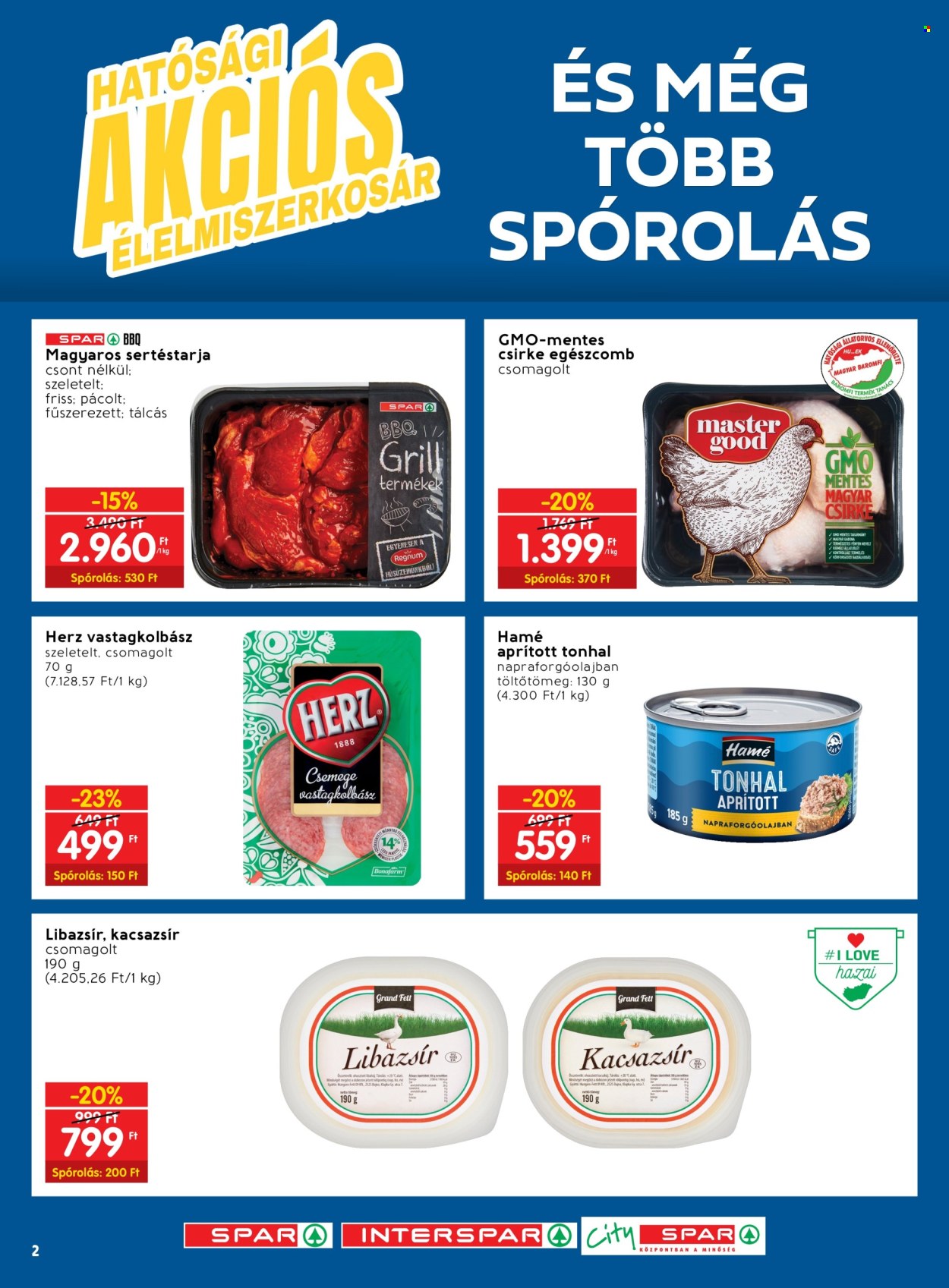 SPAR akciós újságok - 2024.02.29 - 2024.03.06. Oldal 2